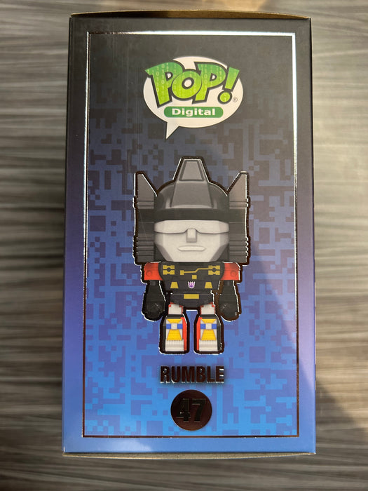 Funko POP! Digital: Transformers - Rumble (NFT Release)(1550 PCS)(Damaged Box) #47
