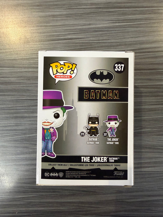 Funko POP! Heroes: Batman - The Joker [Batman 1989](Signed/Jeff Bergman/OC) #337