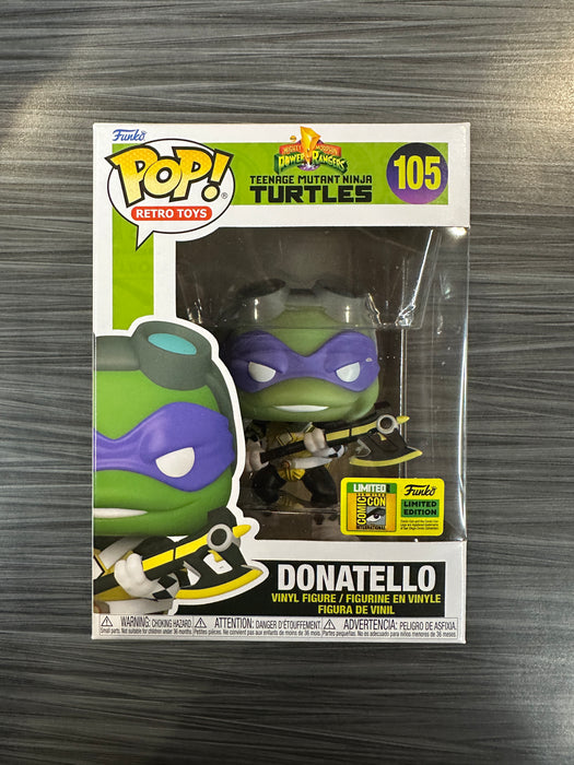 Funko POP! Retro Toys: TMNT - Donatello (2022 SDCC)(Damaged Box) #105 [B]