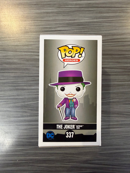 Funko POP! Heroes: Batman - The Joker [Batman 1989](Signed/Jeff Bergman/OC) #337