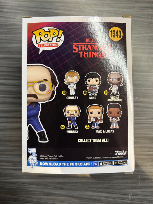 Funko POP! Stranger Things: Murray w/ Flamethrower (Damaged Box) #1543