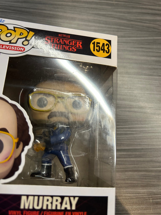 Funko POP! Stranger Things: Murray w/ Flamethrower (Damaged Box) #1543