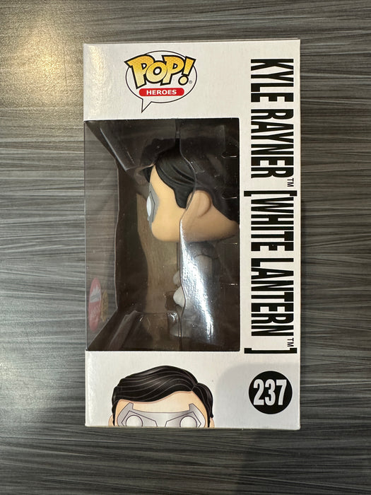 Funko POP! Heroes: Super Heroes - Kyle Rayner White Lantern (GiTD)(Fugitive Toys)(Damaged Box) #237