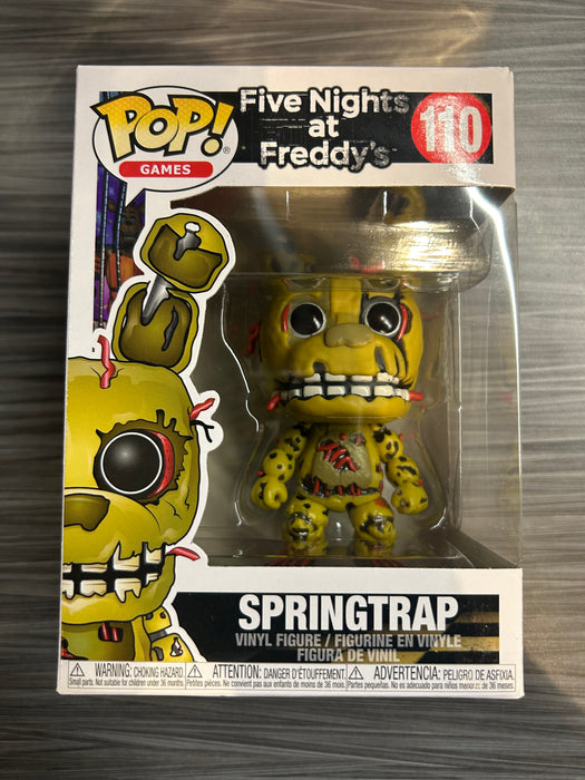 Funko POP! Games: Five Nights At Freddy's - Springtrap (Damaged Box) #110