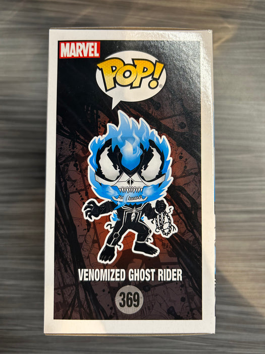 Funko POP! Marvel Venom: Venomized Ghost Rider [Blue](Walmart)(Damaged Box)[B] #369