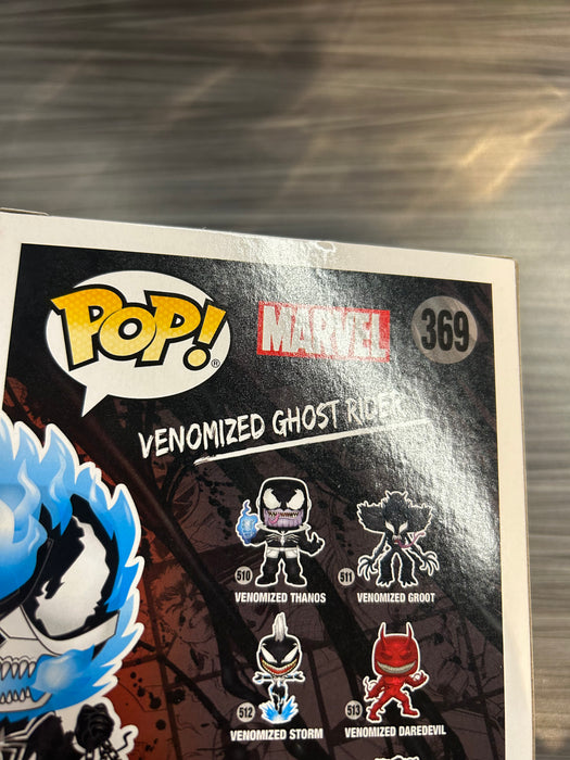 Funko POP! Marvel Venom: Venomized Ghost Rider [Blue](Walmart)(Damaged Box)[B] #369