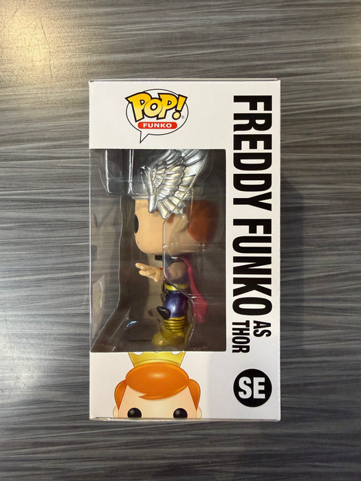 Funko POP! Freddy Funko As Thor [Metallic](2022 Blacklight Battle)(1000 PCS)(Damaged Box) #SE