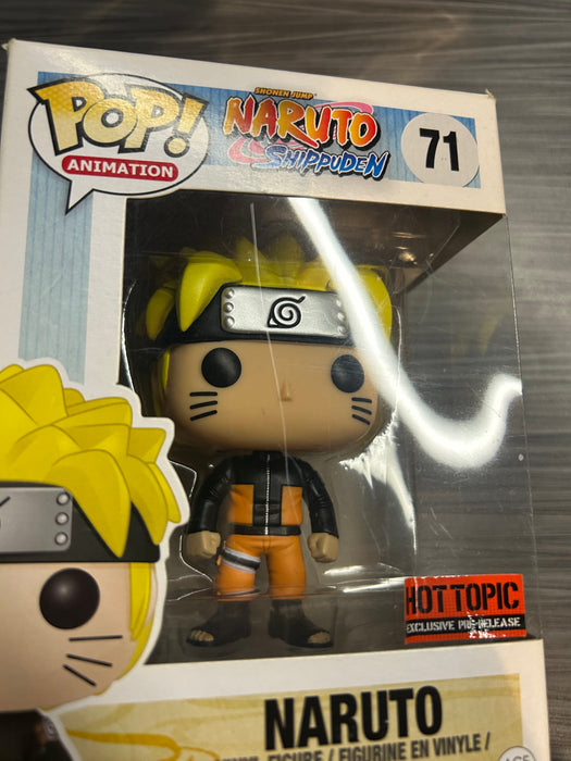 Funko POP! Animation: Naruto Shippuden - Naruto (Hot Topic Pre-Release)(Damaged Box) #71