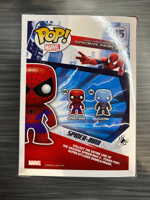 Funko POP! Marvel: The Amazing Spiderman 2 - Spider-Man (Damaged Box) #45