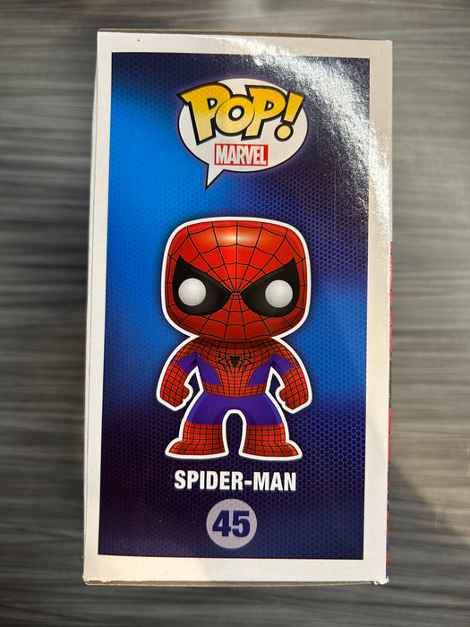 Funko POP! Marvel: The Amazing Spiderman 2 - Spider-Man (Damaged Box) #45