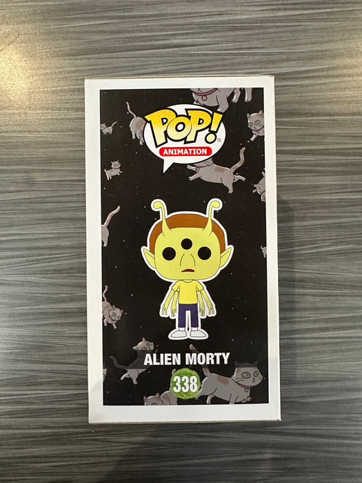 Funko POP! Animation: Rick And Morty - Alien Morty (2018 ECCC)(Damaged Box) #338