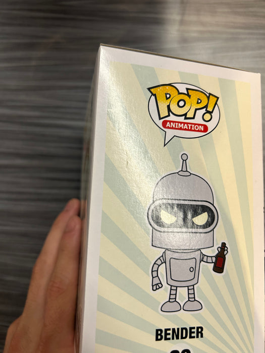 Funko POP! Animation: Futurama - Bender (2015 SDCC)(Damaged Box) #29