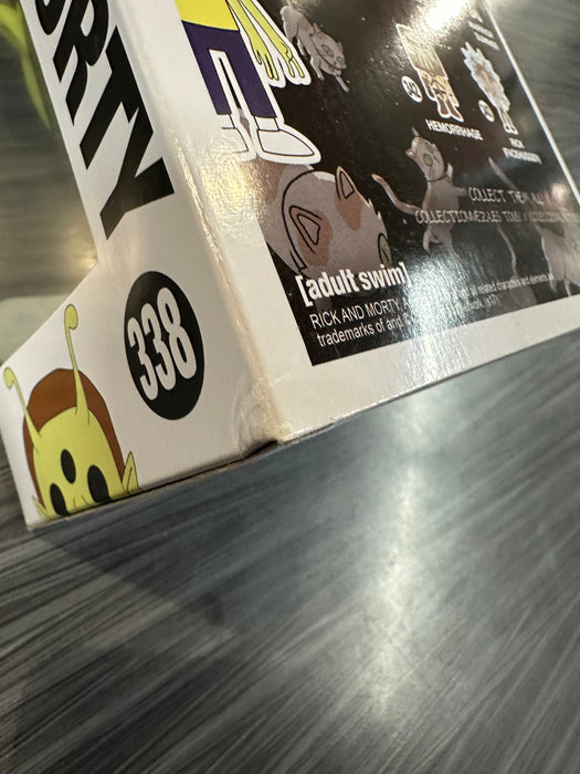 Funko POP! Animation: Rick And Morty - Alien Morty (2018 ECCC)(Damaged Box) #338