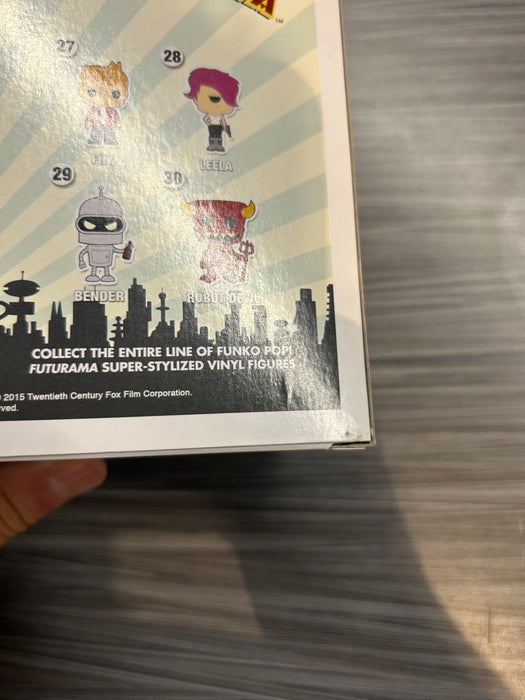 Funko POP! Animation: Futurama - Bender (2015 SDCC)(Damaged Box) #29