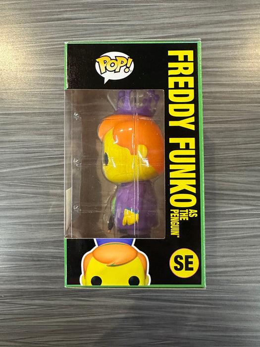 Funko POP! Funtastic Voyage: Freddy Funko as The Penguin [Blacklight](250 PCS)(Show Edition)(Damaged Box) #SE