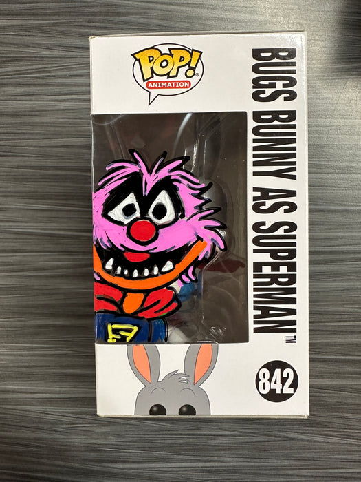 Funko POP! Animation: DC Looney Tunes - Bugs Bunny As Superman (FYE)(Signed/Guy Gilchrist/JSA) #842