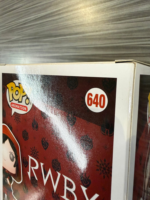 Funko POP! Animation: RWBY - Ruby Rose (2019 SDCC)(Damaged Box) #640