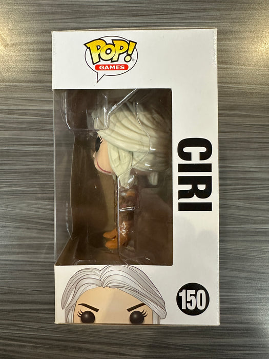 Funko POP! Games: The Witcher Wild Hunt - Ciri (Damaged Box) #150