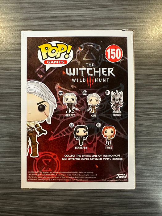 Funko POP! Games: The Witcher Wild Hunt - Ciri (Damaged Box) #150