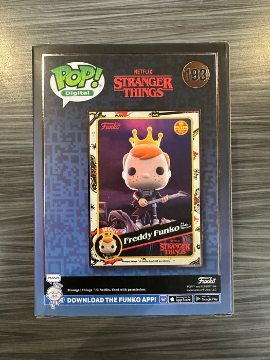 Funko POP! Digital: Stranger Things - Freddy Funko as Eddie Munson (NFT Release 3600PCS)(Damaged Box)[B] #193