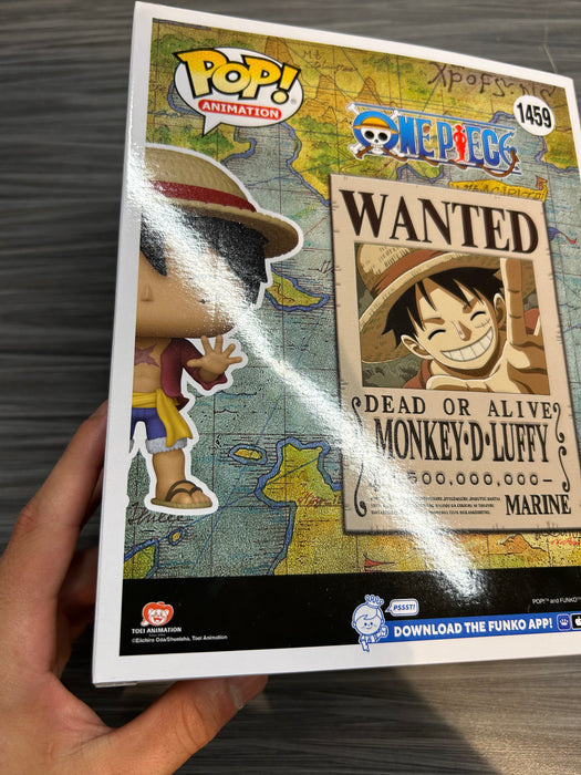 Funko POP! Animation: One Piece - Monkey D. Luffy [Wanted Poster] (2023 Fall Convention)(Damaged Box) #1459