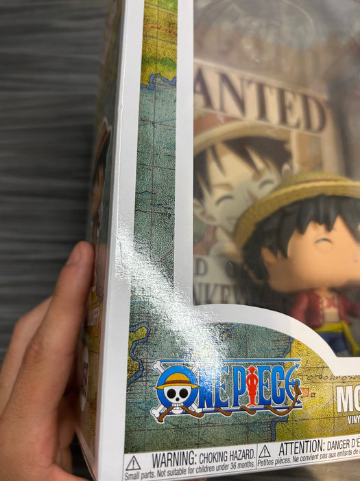 Funko POP! Animation: One Piece - Monkey D. Luffy [Wanted Poster] (2023 Fall Convention)(Damaged Box) #1459