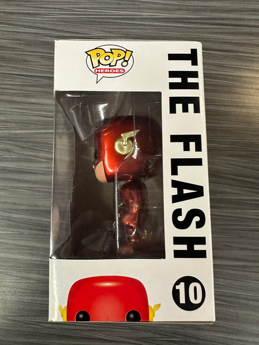Funko POP! Heroes: DC Universe - The Flash (CHASE)(Damaged Box) #10