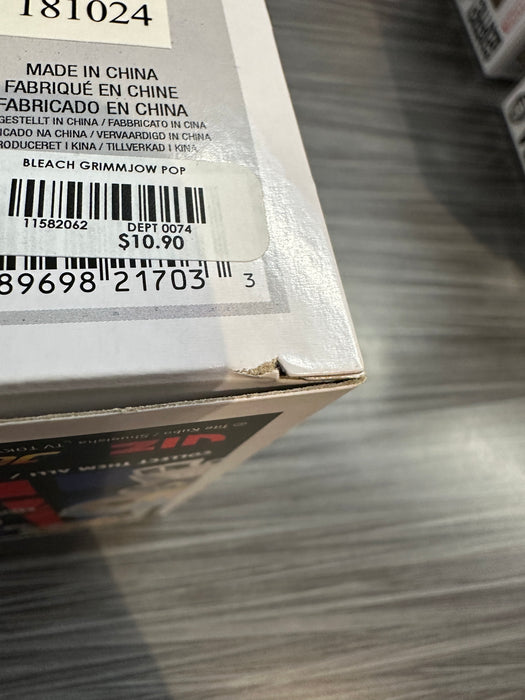 Funko POP! Animation: Bleach - Grimmjow (Damaged Box)[A] #349
