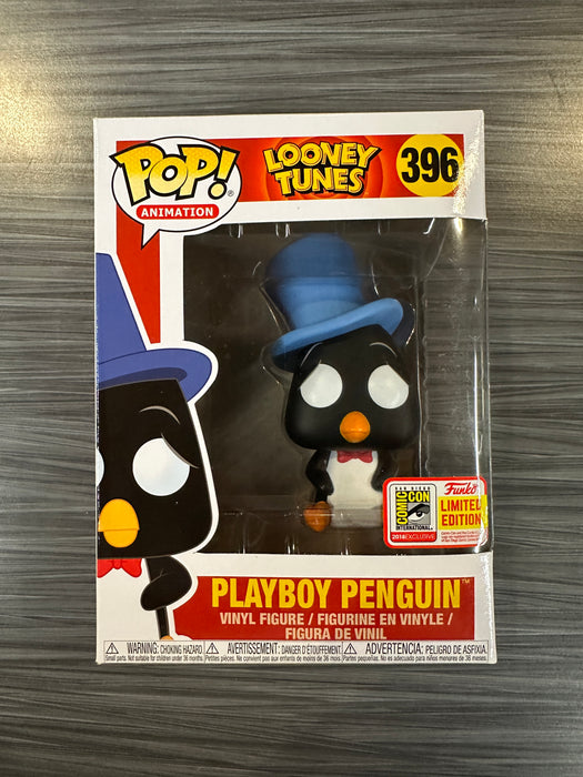 Funko POP! Animation: Looney Tunes - Playboy Penguin (2018 SDCC)(Damaged Box) #396