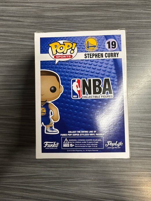 Funko POP! Sports: NBA - Stephen Curry (Damaged Box)(PopLife)[2015][C] #19