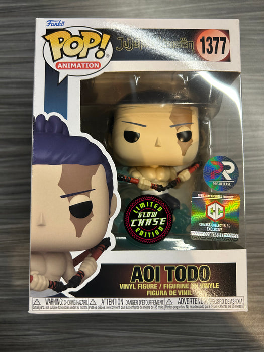 Funko POP! Animation: Jujutsu Kaisen - Aoi Todo (GiTD)(CHASE)(Pre Release)(Chalice Collectibles)(Damaged Box) #1377