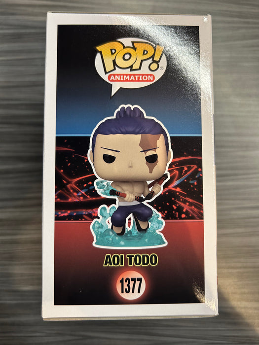 Funko POP! Animation: Jujutsu Kaisen - Aoi Todo (GiTD)(CHASE)(Pre Release)(Chalice Collectibles)(Damaged Box) #1377
