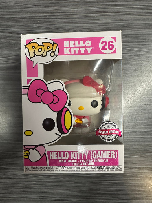 Funko POP! Hello Kitty: Hello Kitty Gamer (Special Edition) #26