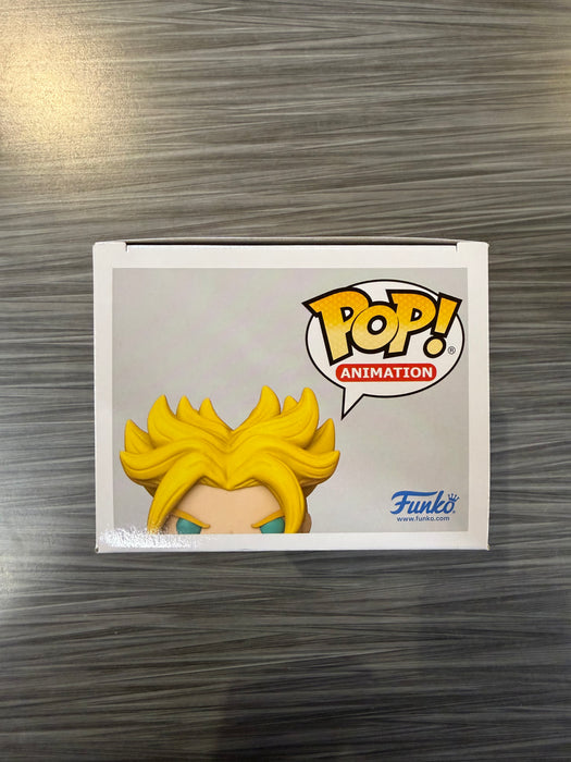 Funko POP! Animation: Dragon Ball Z - Super Saiyan Trunks (Funko Sticker/ VRare)(CHASE)(Damaged Box) #2198