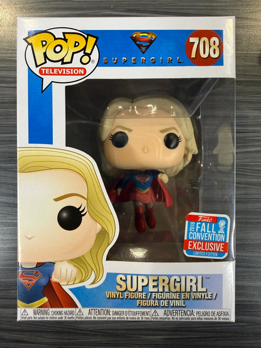 Funko POP! Television: - Supergirl [Flying](2018 Fall Convention) #708