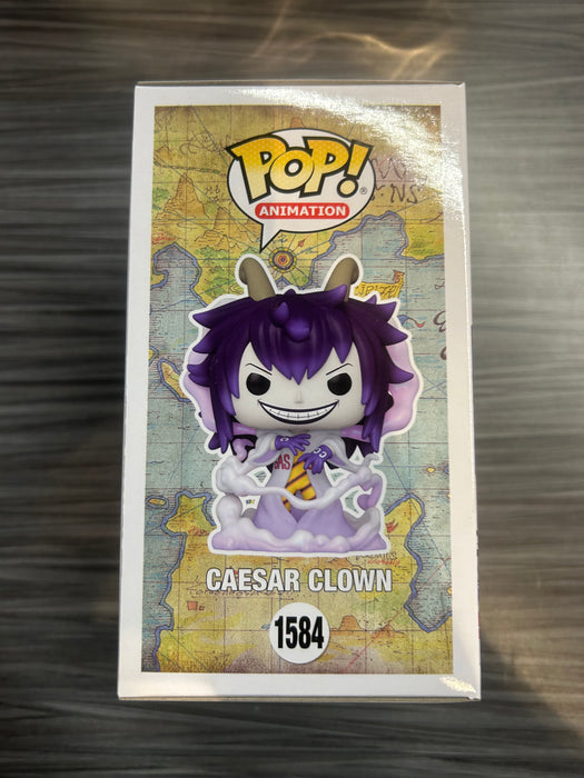 Funko POP! Animation: One Piece - Caesar Clown (2024 Chicago Comic Expo)[C2E2](Damaged Box) #1584