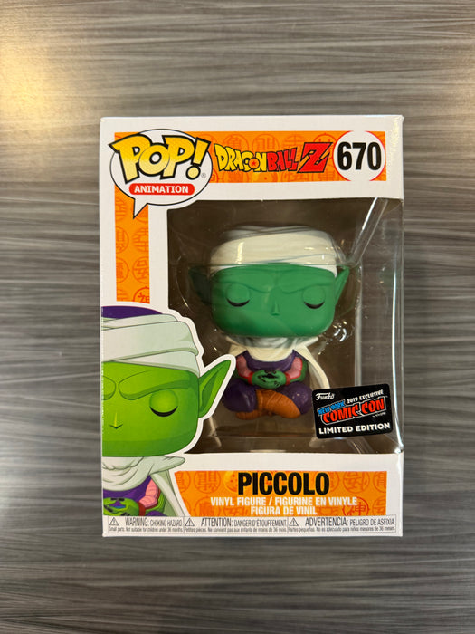 Funko POP! Animation: Dragon Ball Z - Piccolo (2019 NYCC)(Damaged Box) #670