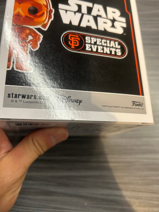 Funko POP! Star Wars: C-3PO [SF GIANTS][Orange](Damaged Box) #360
