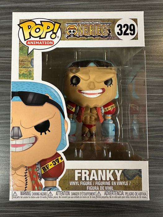 Funko POP! Animation: One Piece - Franky [2023 No Silver Tipped Nose] #329