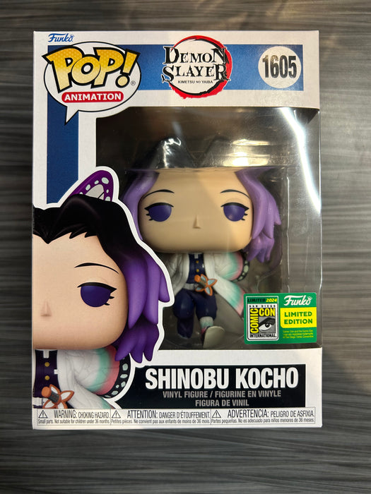 Funko POP! Animation: Demon Slayer - Shinobu Kocho (2024 SDCC)(Damaged Box)[B] #1605