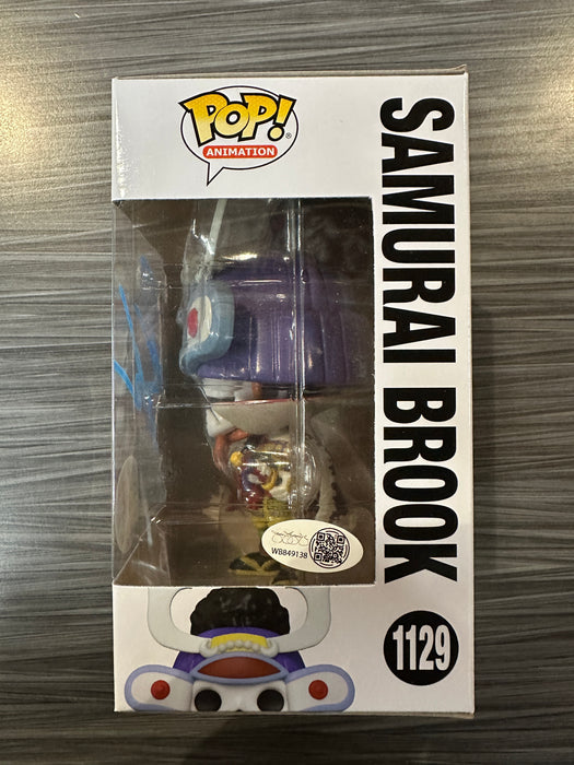 Funko POP! Animation: One Piece - Samurai Brook (Special Edition)(Signed/Ian Sinclair/JSA) #1129
