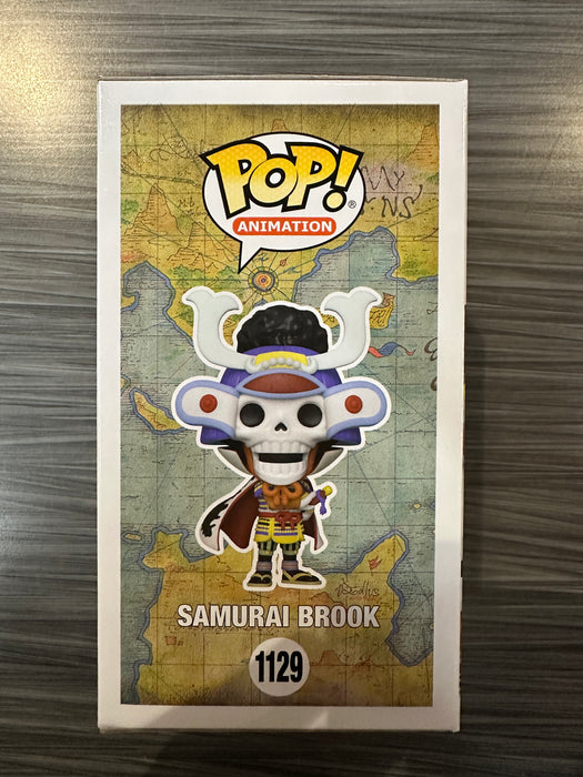 Funko POP! Animation: One Piece - Samurai Brook (Special Edition)(Signed/Ian Sinclair/JSA) #1129