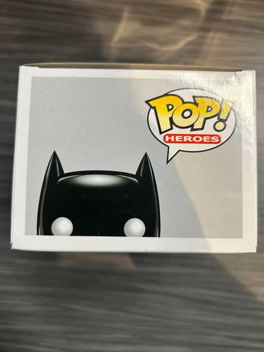 Funko POP! Heroes: DC Universe - Batman [Metallic][Blue Box](CHASE)(Damaged Box) #01