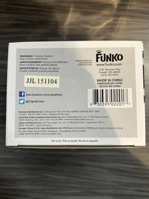 Funko POP! Heroes: DC Universe - Batman [Metallic][Blue Box](CHASE)(Damaged Box) #01