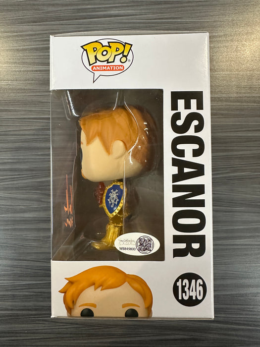 Funko POP! Animation: Seven Deadly Sins - Escanor (Chalice)(Signed/Kyle Herbert/JSA) #1346