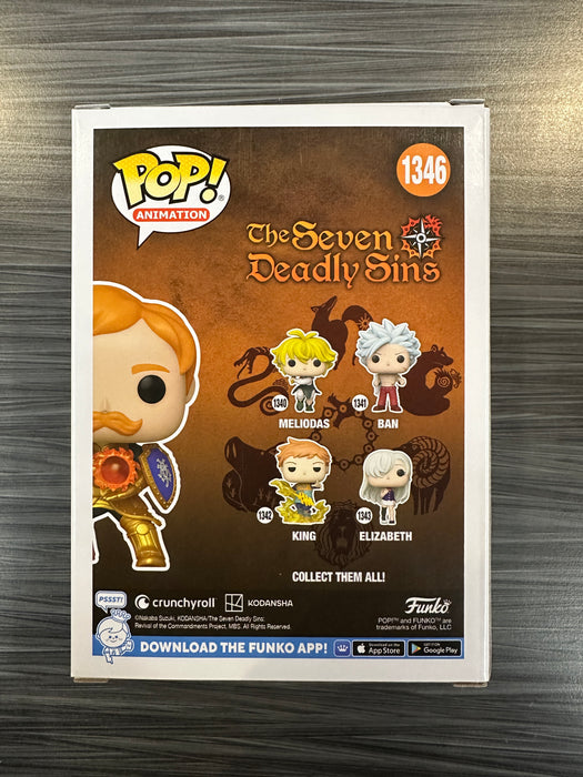 Funko POP! Animation: Seven Deadly Sins - Escanor (Chalice)(Signed/Kyle Herbert/JSA) #1346