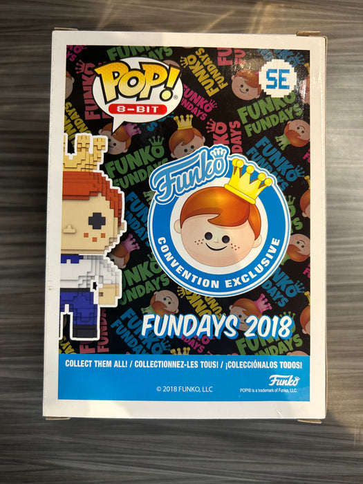 Funko POP! 8-BIT: Freddy Funko [Green] (GiTD)(2018 SDCC)(500 PCS)(Damaged Box) #SE
