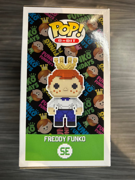 Funko POP! 8-BIT: Freddy Funko [Green] (GiTD)(2018 SDCC)(500 PCS)(Damaged Box) #SE