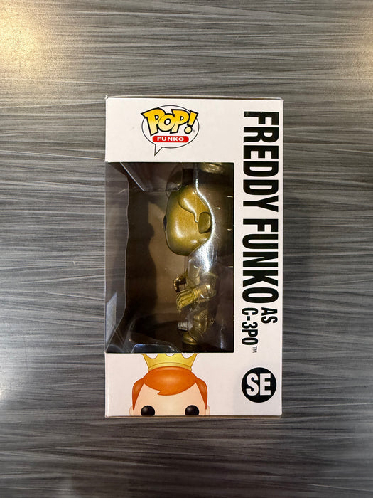 Funko POP! Freddy Funko as C-3PO (2019 SDCC/520 PCS)(Damaged Box) #SE