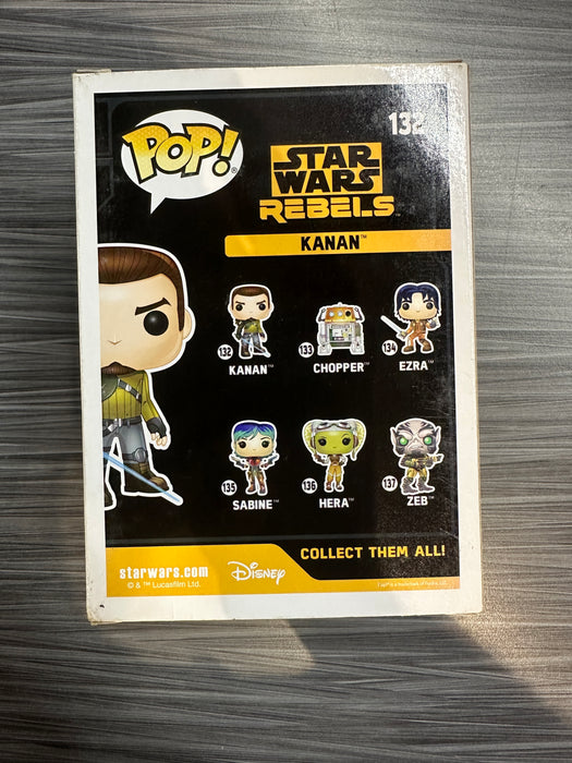 Funko POP! Star Wars Rebels: Kanan (Damaged Box) #132